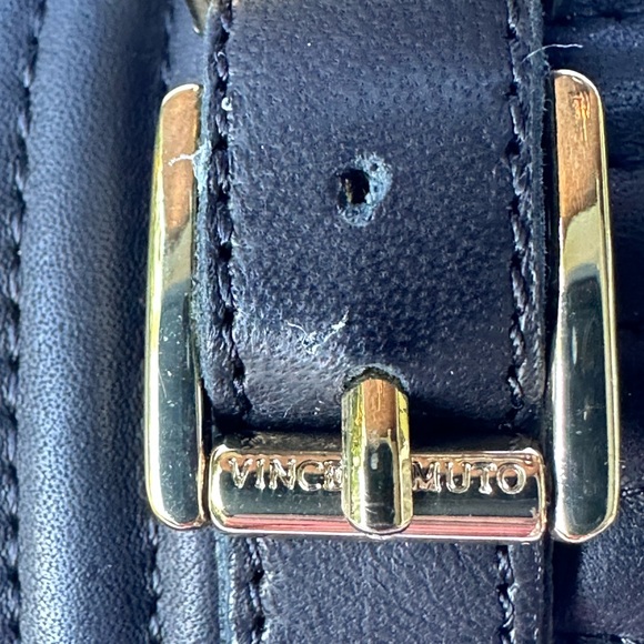 Vince Camuto Leather Ankle Boots Black - Picture 4 of 5